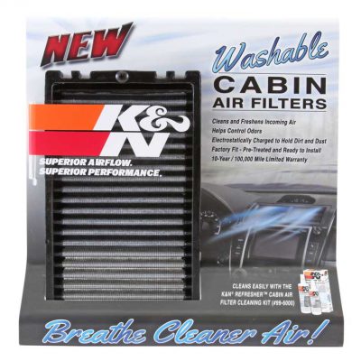K&N cabin air filters